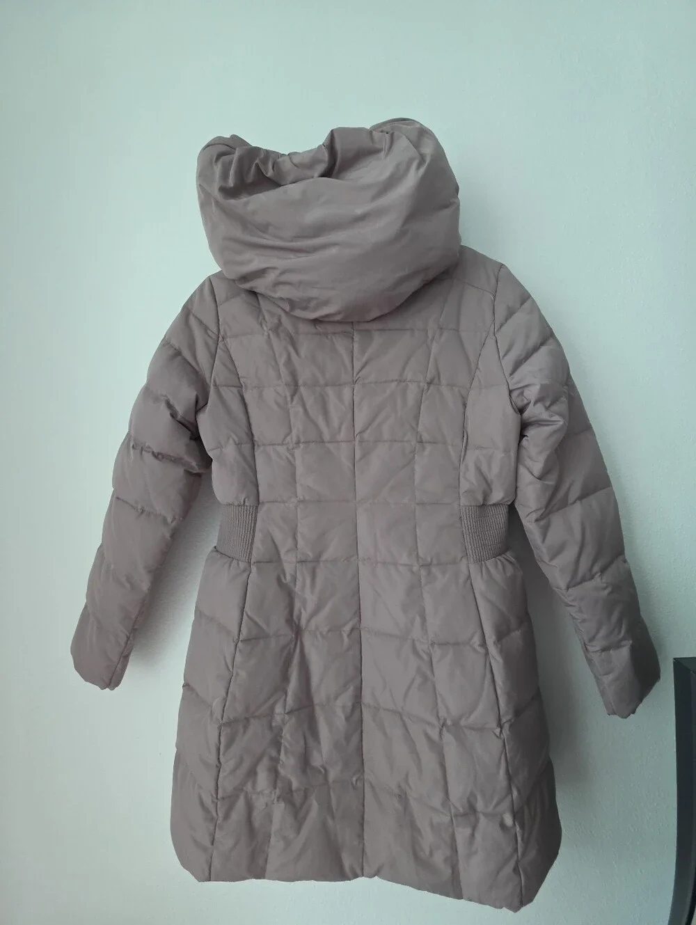 Cole Haan Signature Down Blend Puffer Coat - Mauve/Taupe - Size M